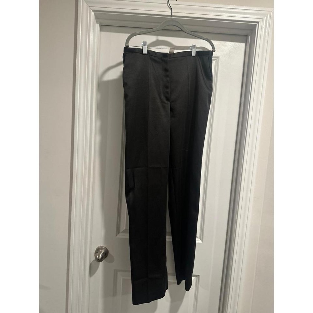 Black Dress Pants Career Wear Business Casual Trousers
